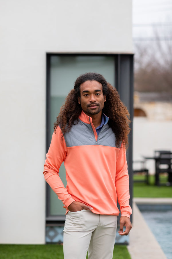 Mazan Quilted Performance Pullover