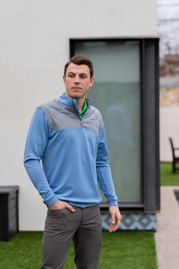 Mazan Quilted Performance Pullover