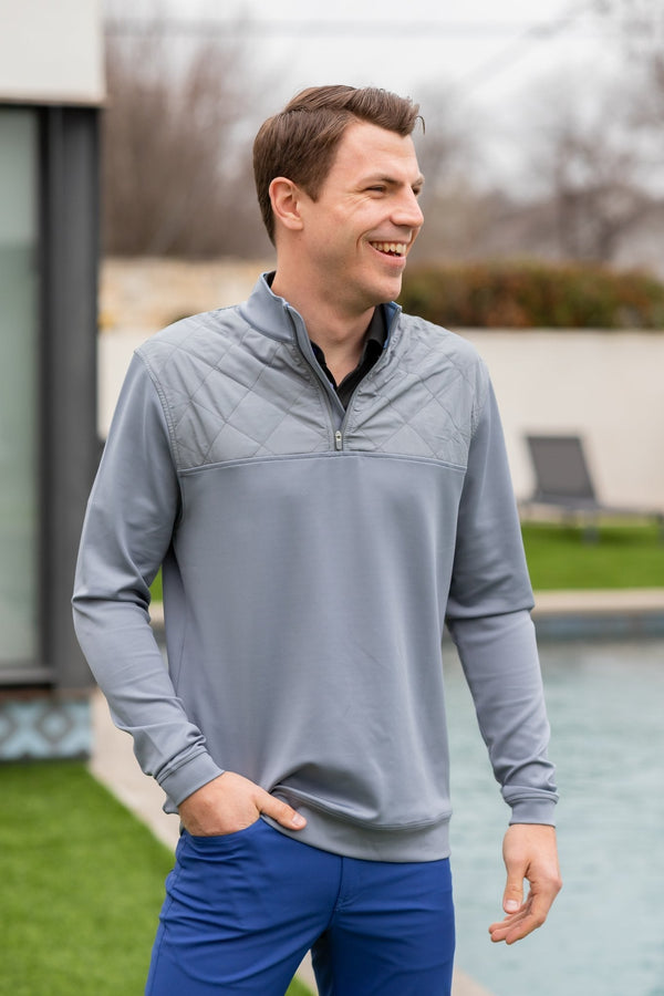 Mazan Quilted Performance Pullover